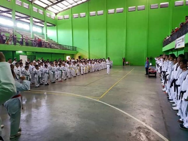 Upacara Pembukaan UKT Taekwondo Modus Club Bogor Periode 27/03/2016, di GOR Pajajaran Kota Bogor