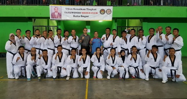 Para Penguji UKT. Blackbelt Taekwondo Modus Club Kota Bogor