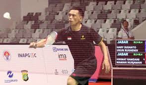 Ukun Rukaendi, salah satu atlet andalan Indonesia di cabang olahraga Bulutangkis Asian Para Games 2018 (asianparagames2018.id)