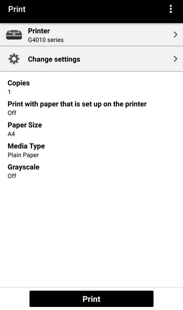 Kalau file yang mau diprint sudah dipilih, langsung saja tekan tombol Print.