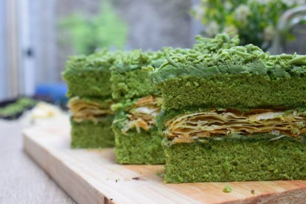 Pastroll Cake rasa greentea ini, adalah salah satu varian yang paling  disuka oleh pelanggan di Bojonggede Bogor.
