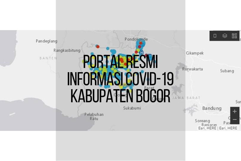 Portal Resmi Informsi COVID-19 Kabupaten Bogor
