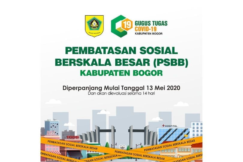 PSBB Kabupaten Bogor DIperpanjan Sampai Kapan?