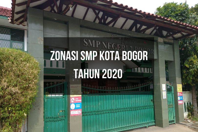 Zonasi SMP Kota Bogor Tahun 2020