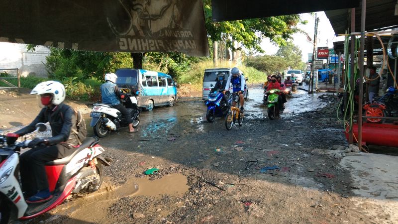 Jalan Rusak Antara Bojonggede Citayam Akan Segera Diperbaiki