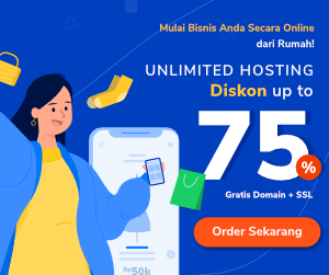 Affiliate Banner Unlimited Hosting Indonesia