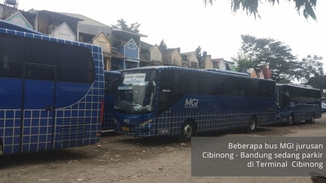Rute Bus MGI Cibinong Bandung
