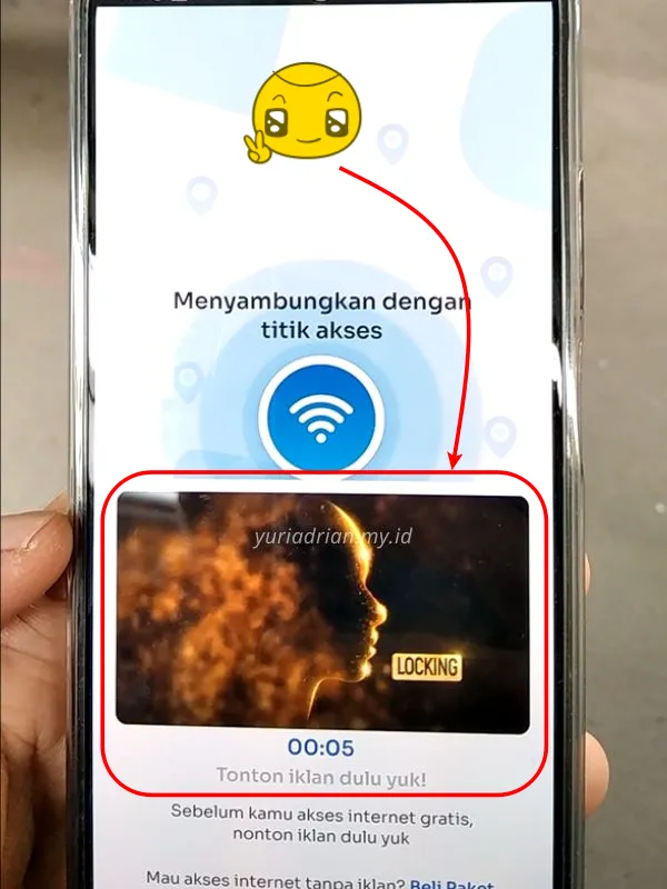 Wifi Gratis di Stasiun Bojonggede