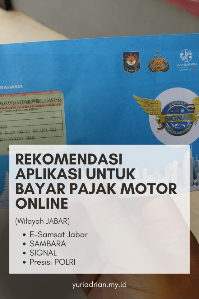 Bagaimana Cara Bayar Pajak Motor Online?Panduan Lengkap! - Yuri Adrian